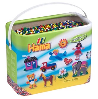 Perler 30.000 midi assortert vanlig