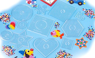 Perlebrett 10 ass. store små