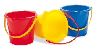 Bøtte myk m helletut H. 16 cm (10 stk)