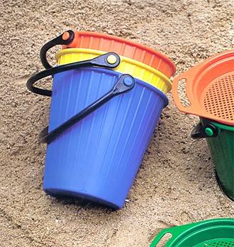 Bøtter, 10 stk. ass. farger